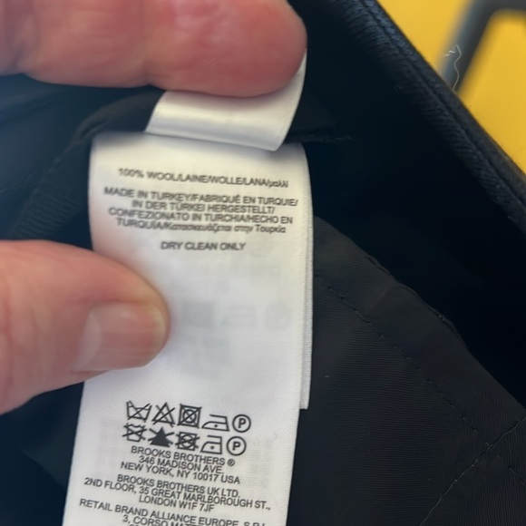 Brooks Brothers Wool Lucia Fit Dress Pants - Picture 4 of 4